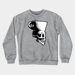 Coffee Skull Crewneck Sweatshirt